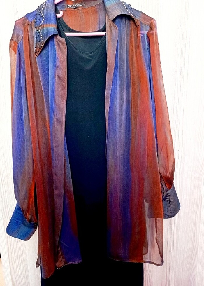 Şifon gömlek,ve elbise - Görsel 3