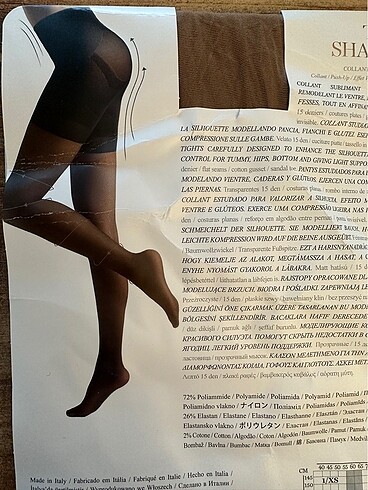 diğer Beden ten rengi Renk Calzedonia 15 Den külotlu çorap