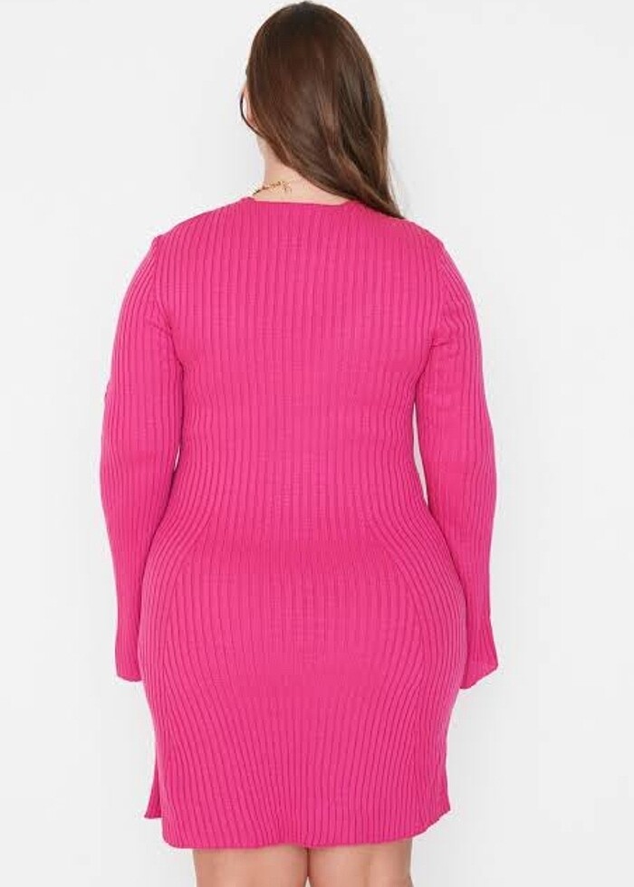 Pembe elbise - Görsel 2