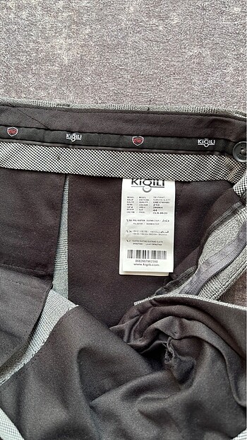 Kiğılı Gri Takım Elbise 44-6 - Görsel 10