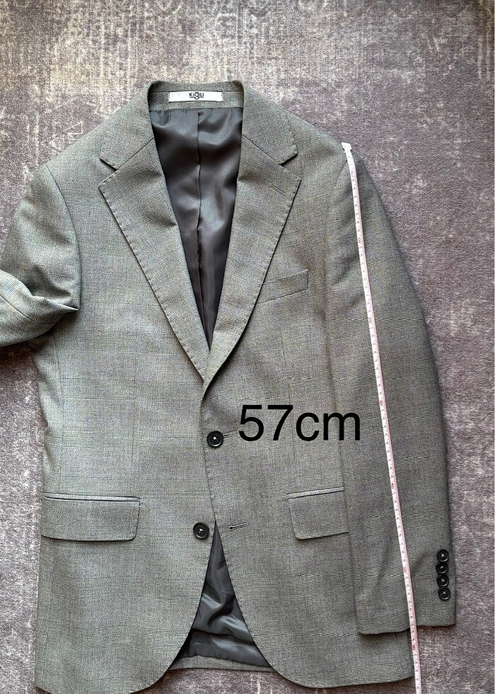 Kiğılı Gri Takım Elbise 44-6 - Görsel 4