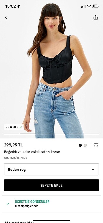 Bershka crop top