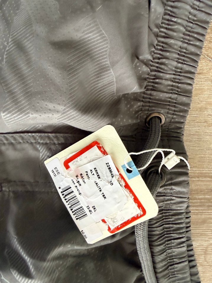 Gri Erkek Mini Streetwear Şort - Görsel 2