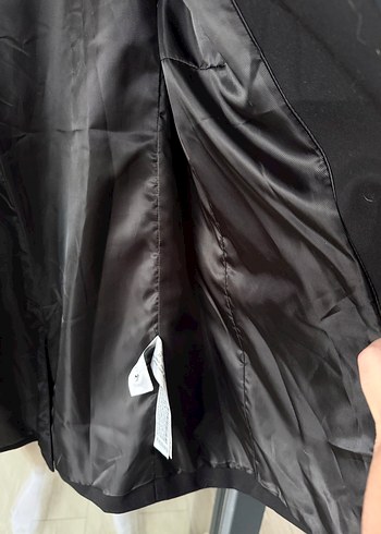 Düğmeli Siyah Kadın Blazer Ceket - Görsel 5