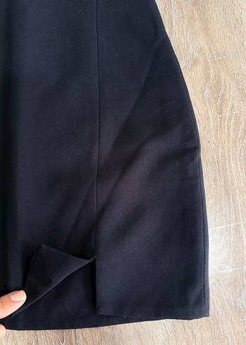 Siyah Kadın Midi Mini Etek - Görsel 2