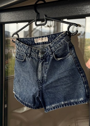Mini Mavi Kot Şort vintage