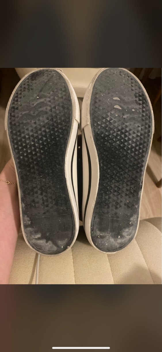 Düz Tabanlı Kürklü Siyah Kadın Spor Ayakkabı - Görsel 5