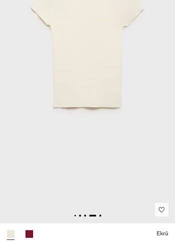 Ekru Kadın Kısa Kollu Triko Elbise - Görsel 2