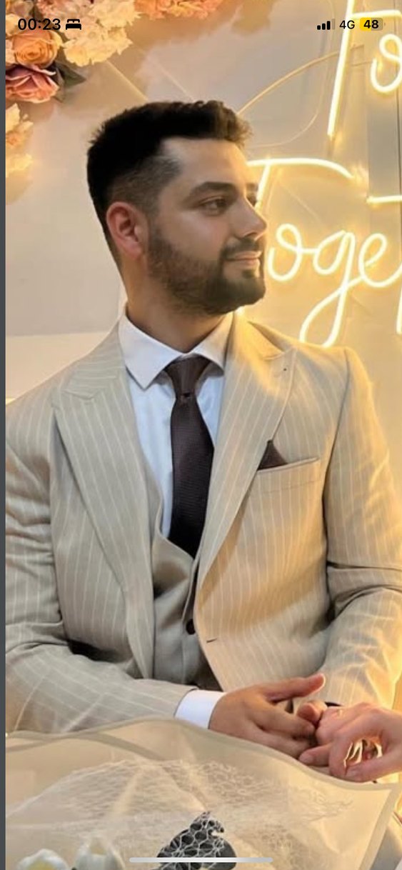 Camel Renkli Kemerli Erkek Takım Elbise - Görsel 3