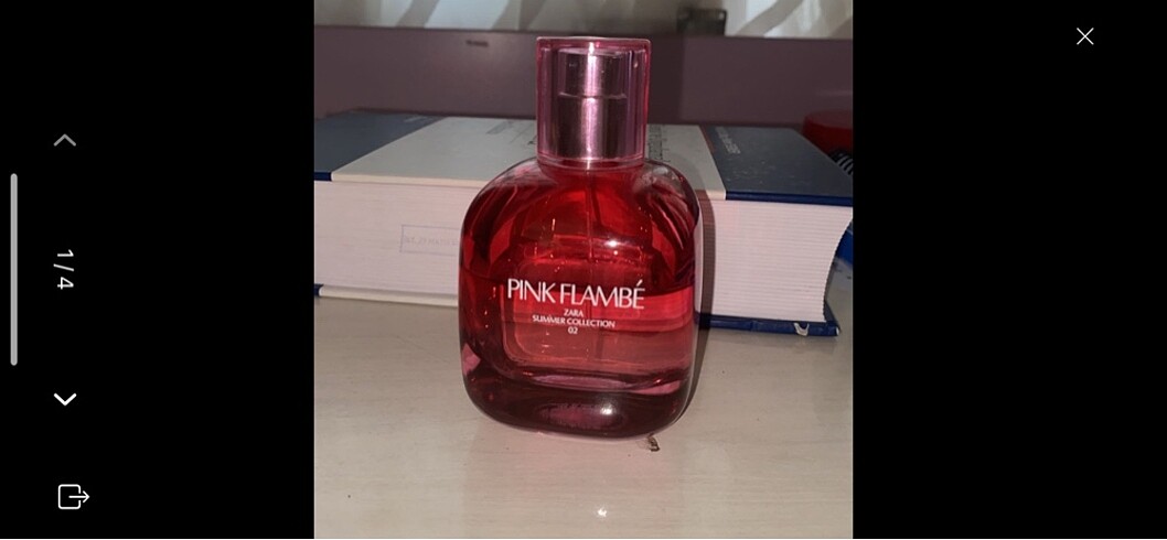Zara pink flambe parfüm