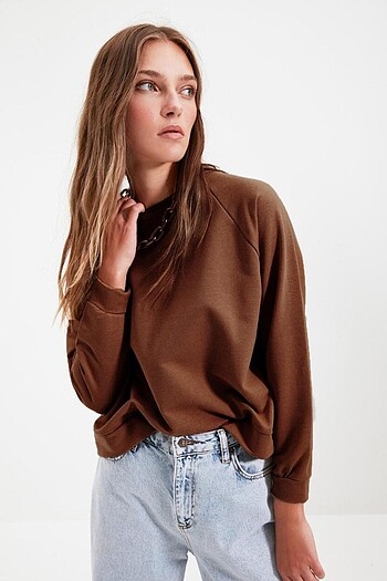 Kahverengi Sweatshirt