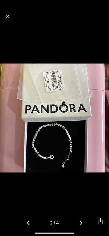 Pandora Pandora Işıltılı Tenis Bileklik