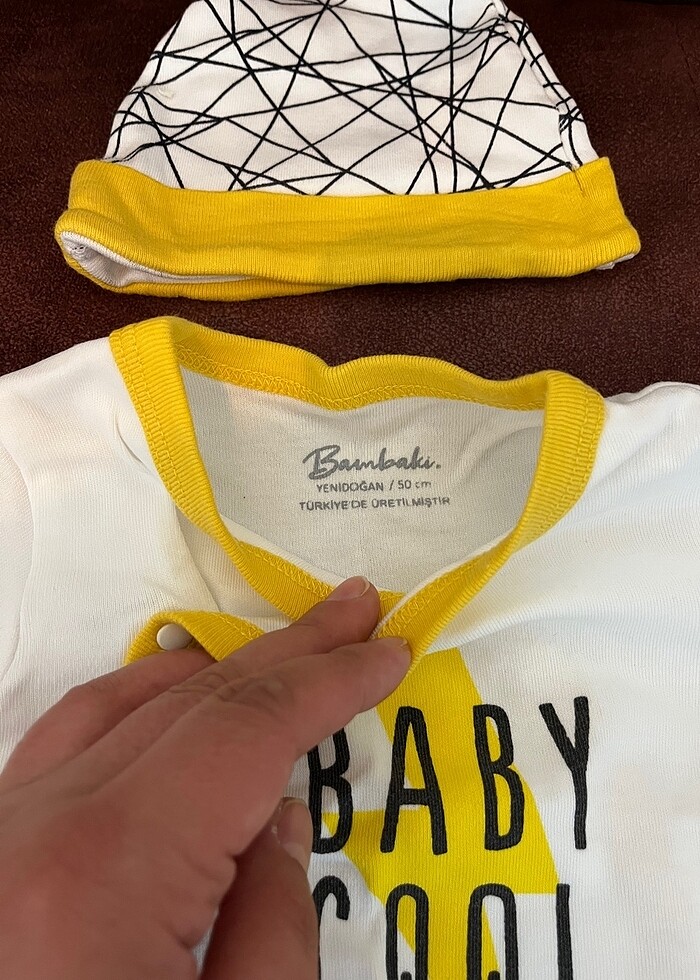 Erkek bebek yenidoğan takım hastane çıkışı - Görsel 5