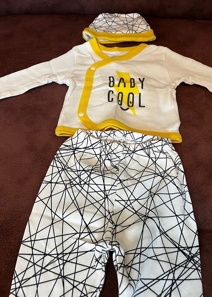 Erkek bebek yenidoğan takım hastane çıkışı - Görsel 4