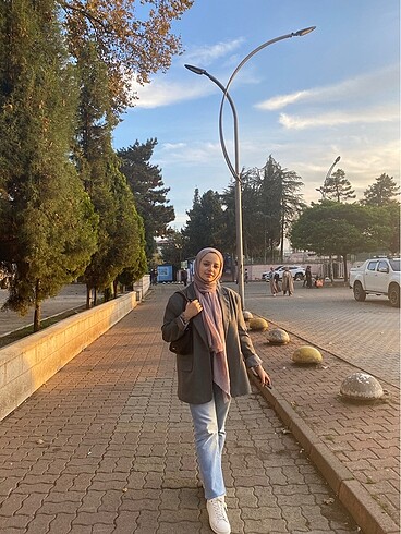 xl Beden gri Renk Ceket