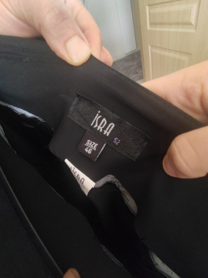 Siyah Midi Pilili Kadın Etek - Görsel 3