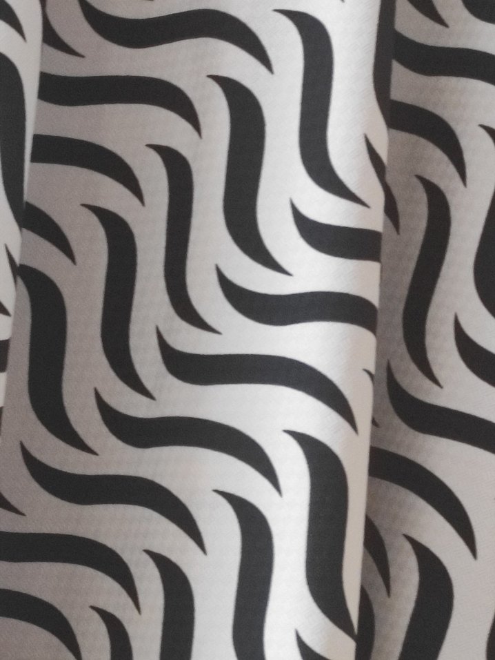 Zebra Desenli Pilili Uzun Kadın Etek - Görsel 2