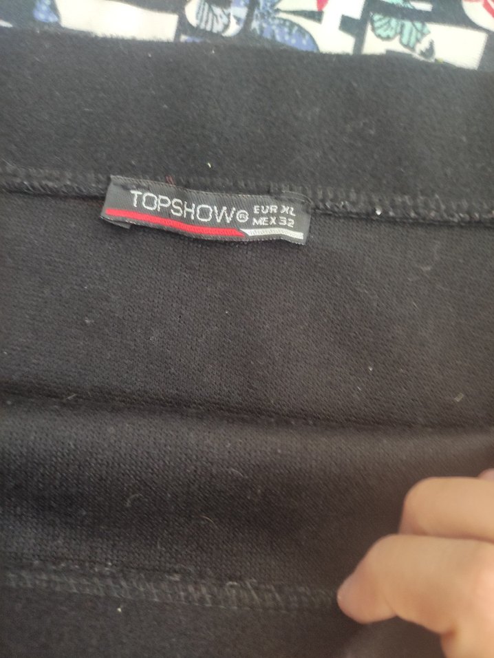 Siyah Kadın Mini Etek Fermuarlı - Görsel 4