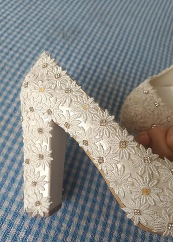 gelin Topuklu Ayakkabı - Görsel 3