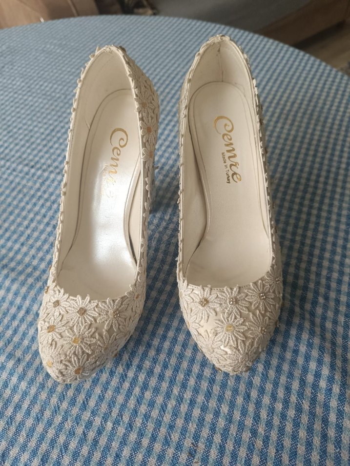 gelin Topuklu Ayakkabı - Görsel 5