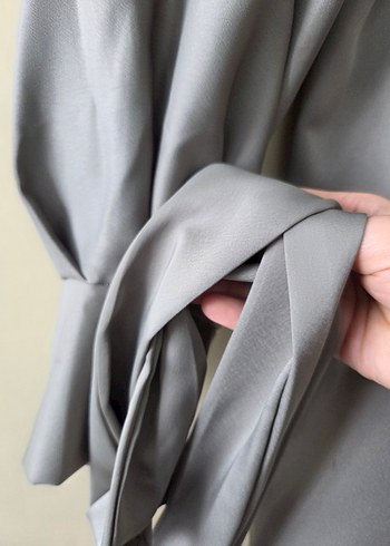 kadın saten kimono - Görsel 2