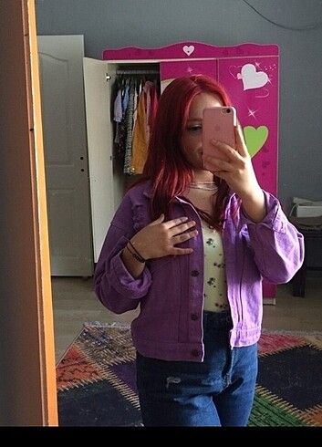 Zara Mor kot ceket