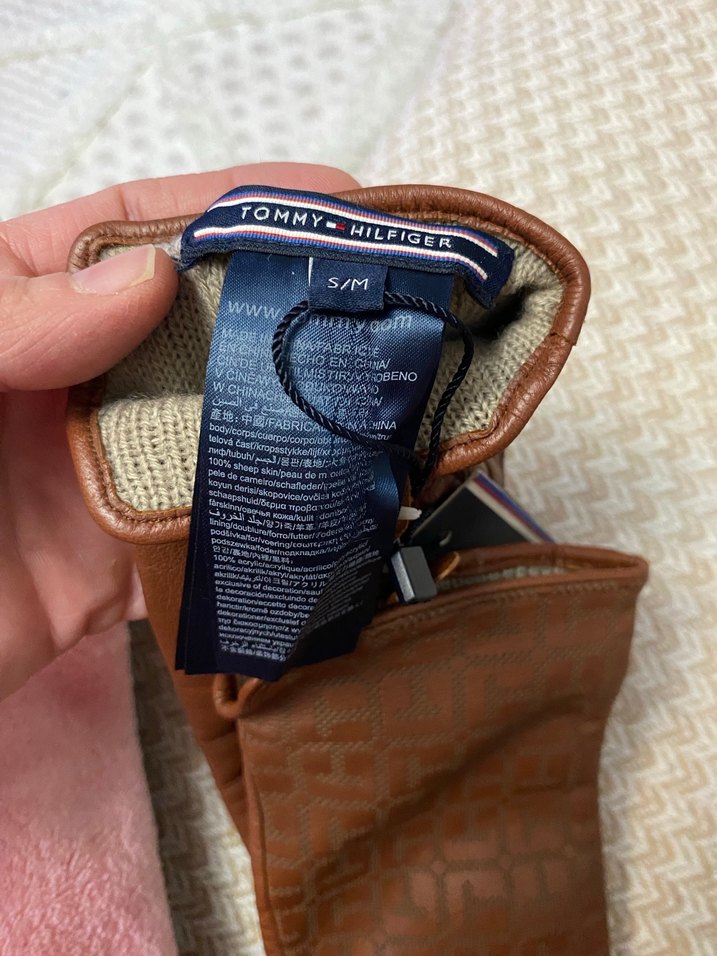 Kahverengi Deri Kadın Eldivenleri - Görsel 4