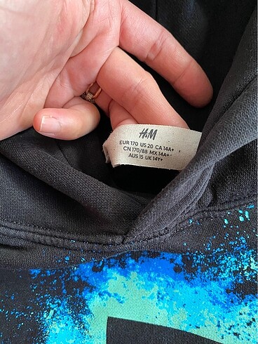 15-16 Yaş Beden Sweatshirt