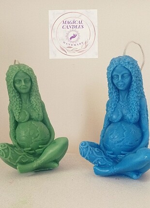 Mother Gaia dekoratif soya wax mum 