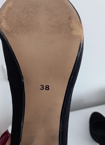 Diğer Süet stiletto