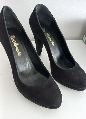 38 Beden Süet stiletto