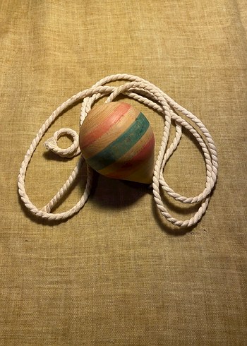 Nostaljik ahşap topaç - Görsel 2