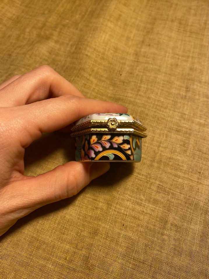 Mini dekoratif seramik kutu - Görsel 2