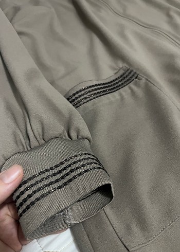 Bej Uzun Salaş Kadın giy çık - Görsel 6