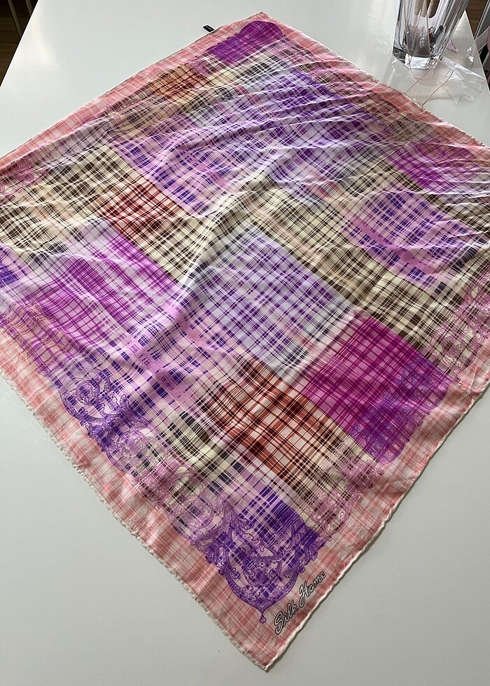 Silk home ipek eşarp - Görsel 2