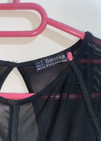 Dantel Detaylı Siyah Gotik Bluz - Görsel 2