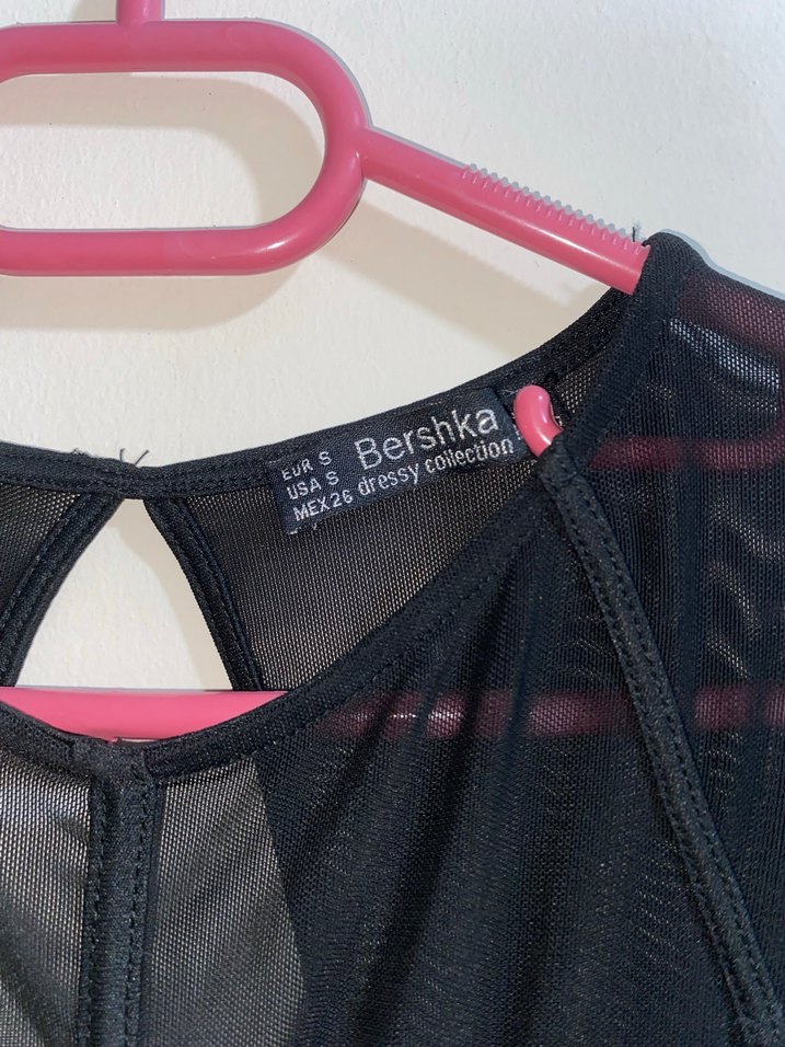 Dantel Detaylı Siyah Gotik Bluz - Görsel 2