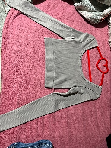 s Beden Trenyolmilla fitilli seamless crop