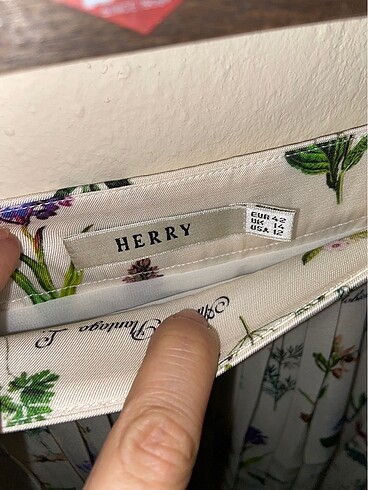 42 Beden Ara boy etek astarlı #herry