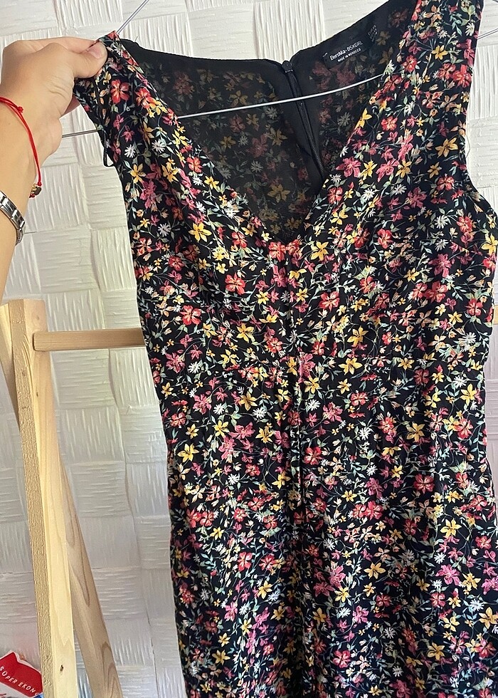 Bershka Çiçekli Tulum - Görsel 4