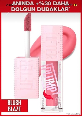 Beden Maybelline New York Lifter Plump
