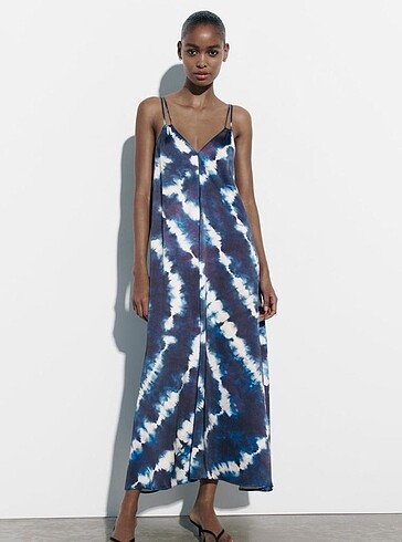 Zara batik elbise