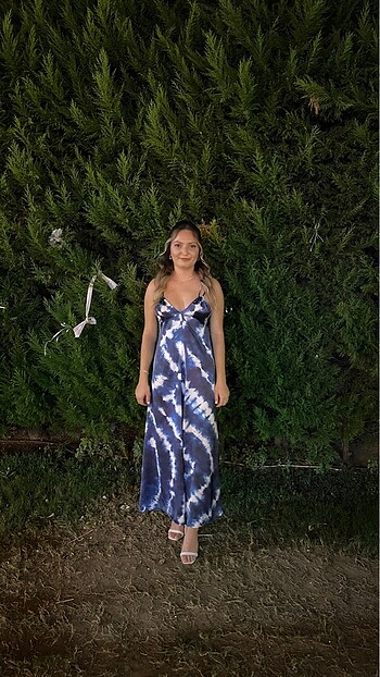 m Beden Zara batik elbise