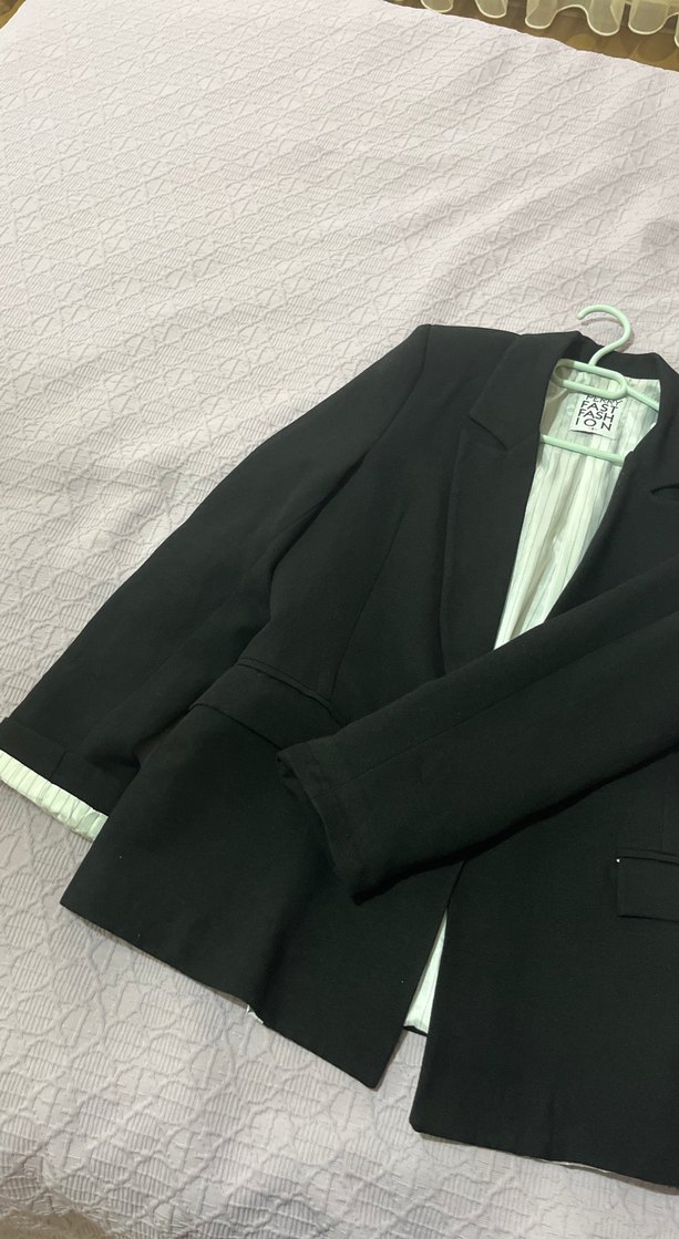 Siyah Kadın Blazer Ceket - Görsel 3