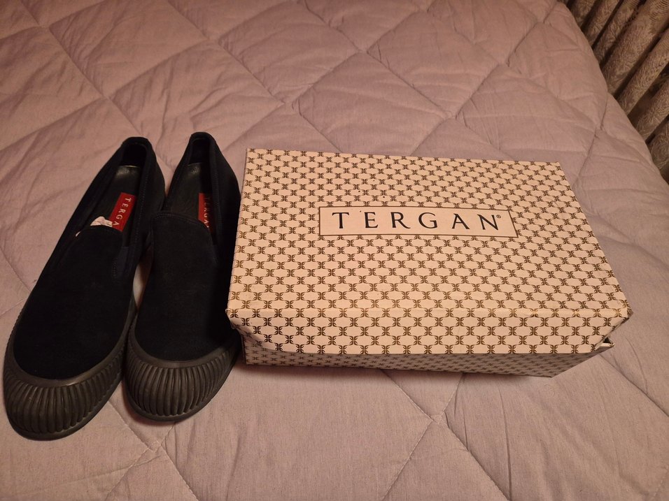 Erkek Lacivert nubuk - Görsel 2