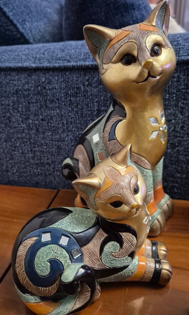 Camel Renkli Kedicik  Figürleri Seti - Görsel 4