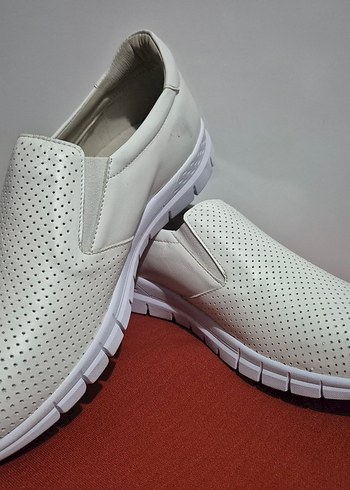 Delikli Gri bayan Günlük Spor Ayakkabı - Görsel 6