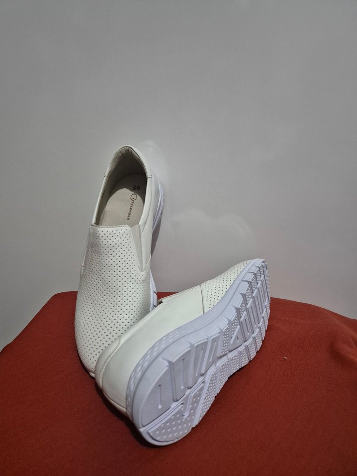 Delikli Gri bayan Günlük Spor Ayakkabı - Görsel 3