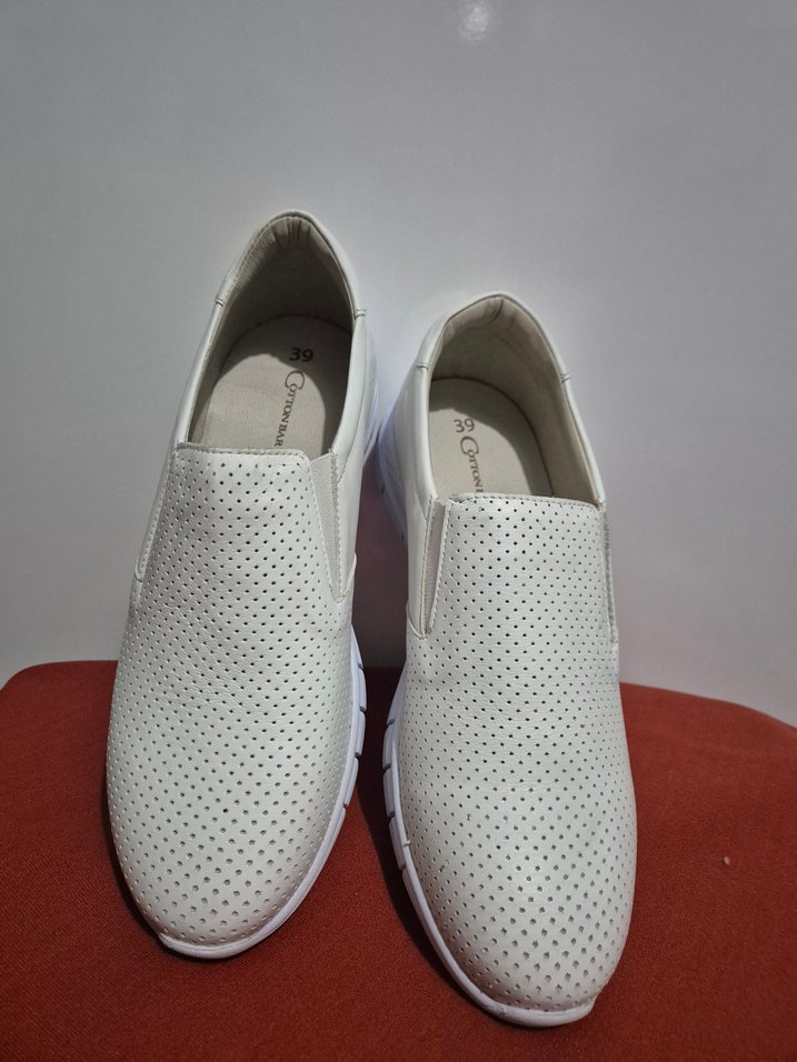 Delikli Gri bayan Günlük Spor Ayakkabı - Görsel 4