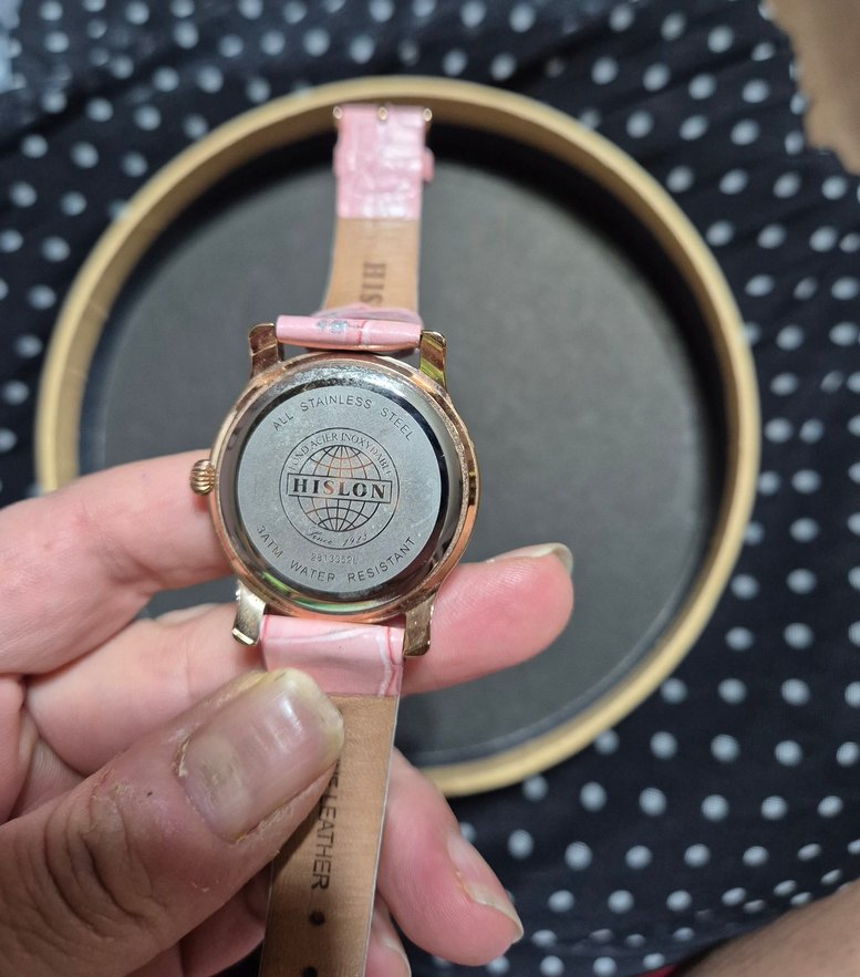 Pembe Kayışlı Kadın Kol Saati - Görsel 2